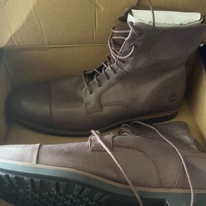 Timberland Men's Brown Leather Boots